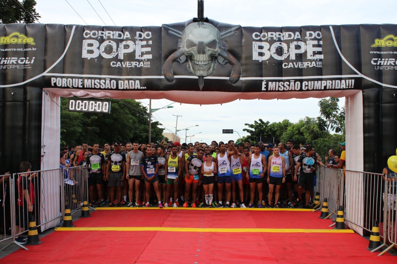 Polícia Militar de Mato Grosso abriu as inscrições para 8ª Corrida do Batalhão de Operações Especiais (Bope) – Caveira 2024. 