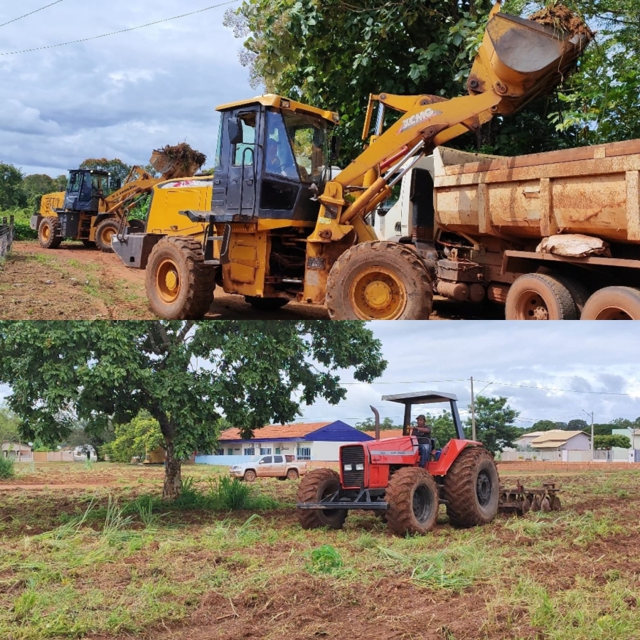 Prefeitura Municipal de Rosário Oeste realiza limpeza urbana nos bairros e ruas da cidade