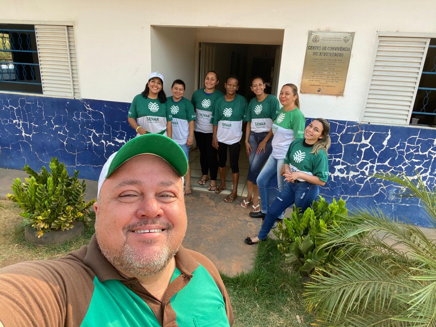 Senar levou curso de inclusão digital para o Distrito de Bauxi em Rosário Oeste