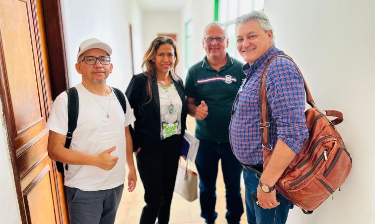 Vereador Edinaldo Gigio participa da reunião de Elaboração do Plano Municipal de Gestão Integrada de Resíduos Sólidos