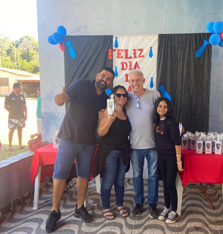 Comunidade do Pindaival celebra Dia dos Pais com incentivo de Jango e Dindão