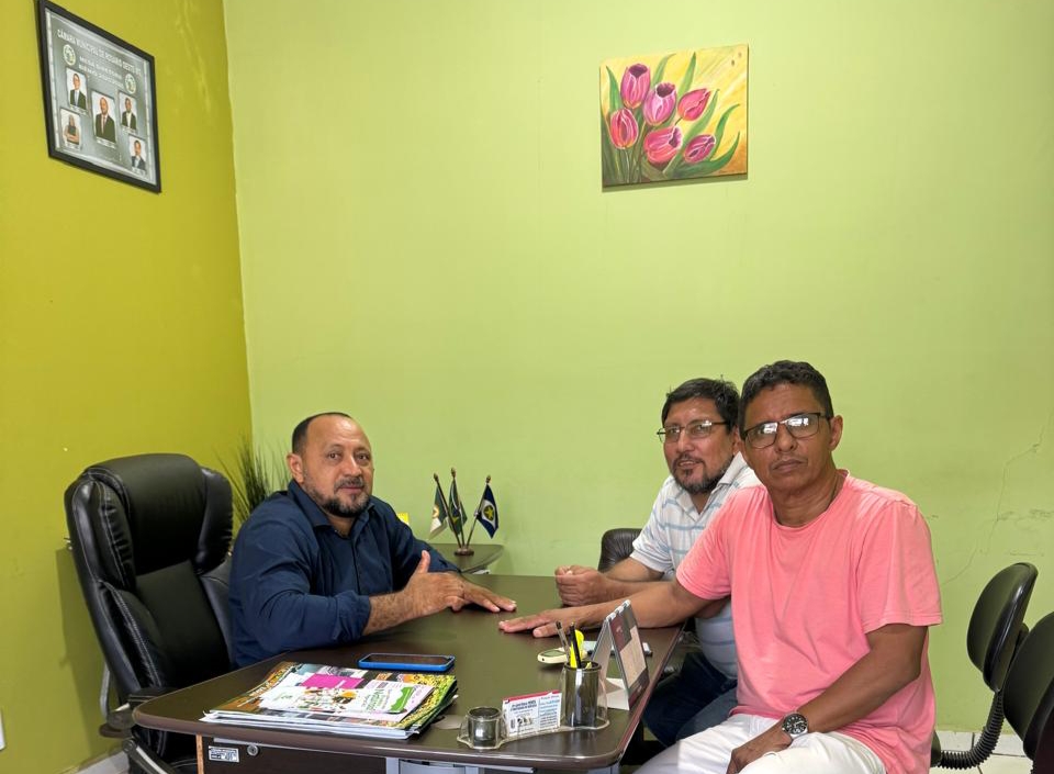 Jornalistas são recebidos na Câmara de Rosário Oeste e destacam a importância do acesso à informação