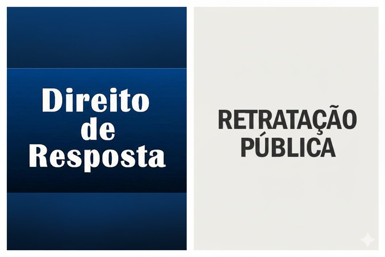 Direito de Resposta – Moreira Júnior e Retratação Pública/Rosário Notícias
