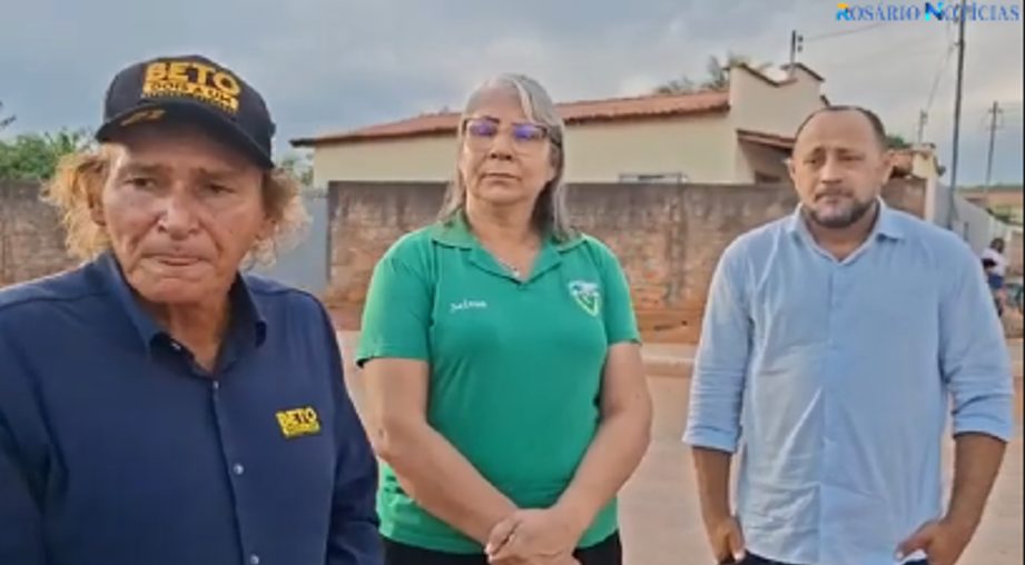 Obra no Bairro Nossa Senhora Aparecida mostra resultado de parceria e compromisso com Rosário Oeste