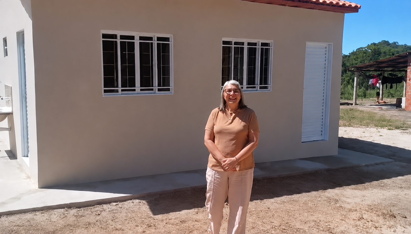 Vereadora Selma Anzil realizou uma visita ao Distrito de Marzagão, zona rural para acompanhar de perto as moradias construídas através do Programa Nacional de Habitação Rural (PNHR)